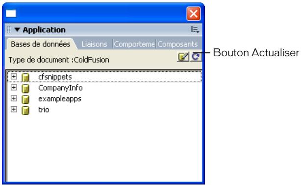 MACROMEDIA STUDIO MX 2004-A LA DCOUVERTE DE STUDIO MX - Pour afficher la source de données coldfusion dans dreamweaver : - 1