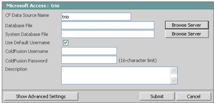MACROMEDIA STUDIO MX 2004-A LA DCOUVERTE DE STUDIO MX - Pour définir l'exemple de base de données en tant que source de données coldfusion : - 2