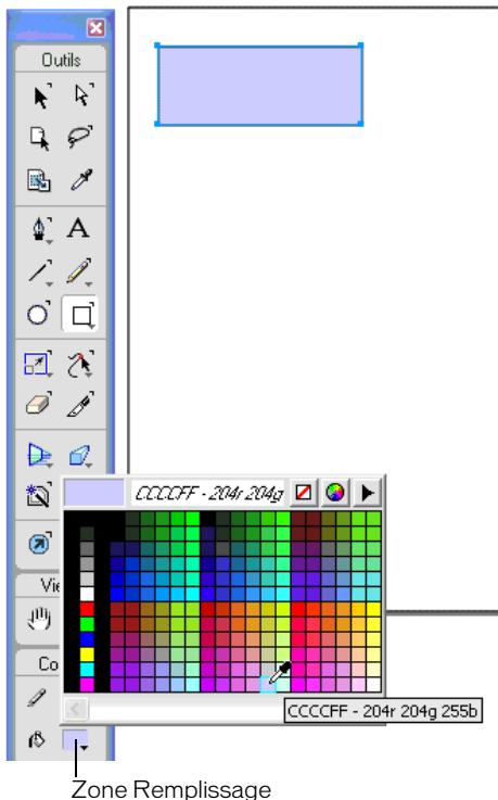 MACROMEDIA STUDIO MX 2004-A LA DCOUVERTE DE STUDIO MX - Création de rectangles pour le plan de navigation - 2