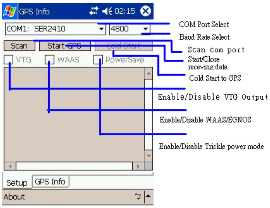 GLOBALSAT BT-338 - Utilisez le Programme GpsInfo pour tester le Récepteur GPS - 1