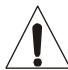 JBSYSTEMS LIGHT LED CROSSFIRE - CAUTION - 3