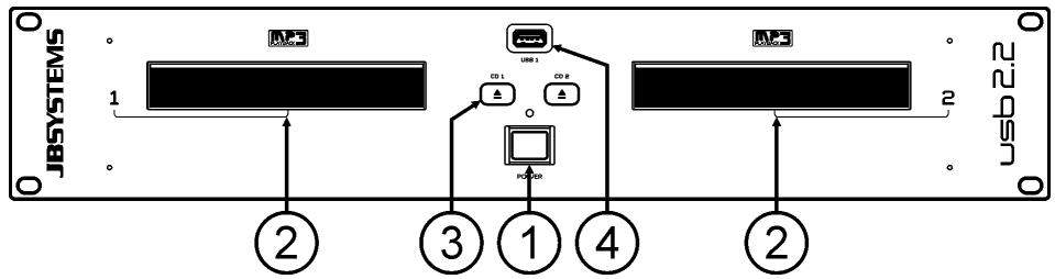 JBSYSTEMS LIGHT USB 2.2 - CONTROLOSE FUNÇÖES (UNIDADE PRINCIPAL) - 1