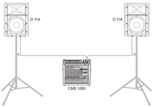 DYNACORD D 11 A - Prise en main - 1