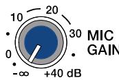 DYNACORD D 11 A - MIKROFONPEGEL-REGLER (MIC GAIN) - 1