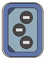 DYNACORD D 11 A - MAINS CONNECTOR, LOCKABLE (MAINS IN) - 1