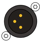 DYNACORD D 11 A - CONNECTEUR DE SORTIE (MASTER OUT) - 1