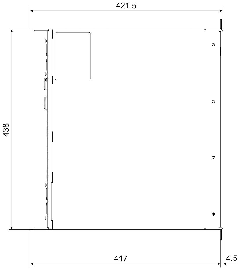 DYNACORD SL 1800 - Dimensions / Abmessungen - 4
