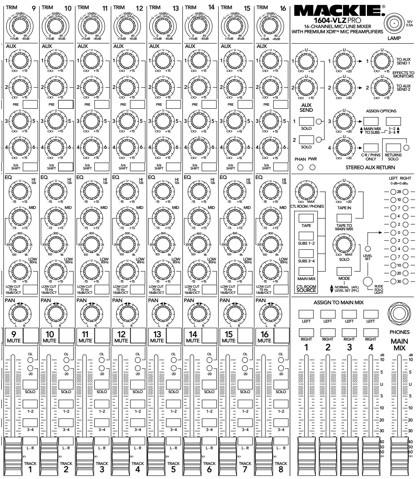 MACKIE 1604-VLZ PRO - 1604-VLZ PRO - 4