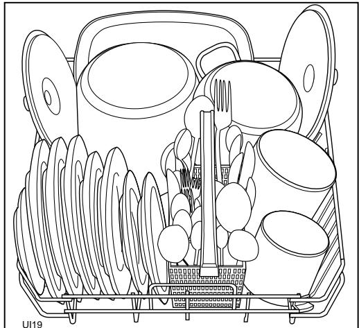 CASTOR CDW41 - Utilisation du panier inférieur - 2
