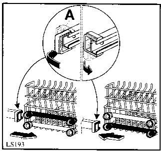 CASTOR CMS31 - Réglage en hauteur du panier supérieur - 1