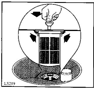CASTOR CMS31 - Nettoyage des filtres centraux (après chaque lavage) - 2