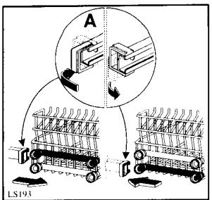 CASTOR CMS61 - Réglage en hauteur du panier supérieur - 1