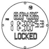 IROX ICLIMBER-DCX - Affichage lorsque « key-lock » est activé : - 2
