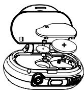 IROX PE-SOS2 - Changement des piles - 1
