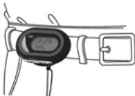 IROX PE-SOS2 - Porter correctement le podomètre - 1