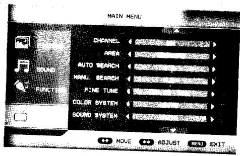 CHANGHONG LC133H2 - MENU TV - 1