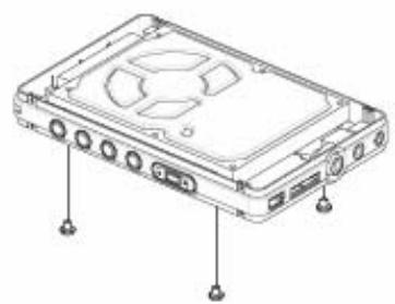 TVIX MINI C-2000U - Installation / échange du disque dur (HDD) - 2