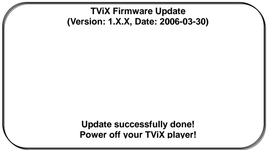 TVIX MINI C-2000U LITE - Comment mettre à jour le firmware - 3