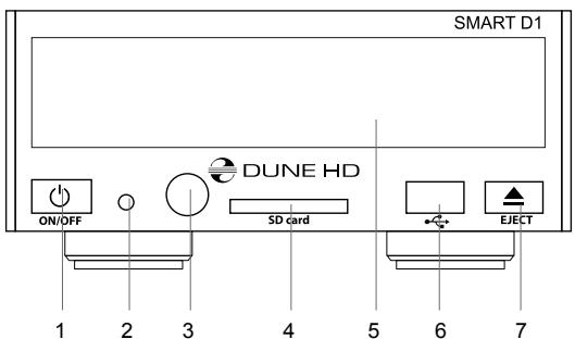 DUNE HD SMART D1 - Front view - 1
