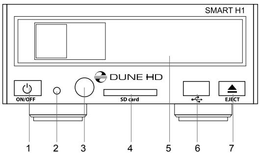 DUNE HD SMART H1 - Front view - 1