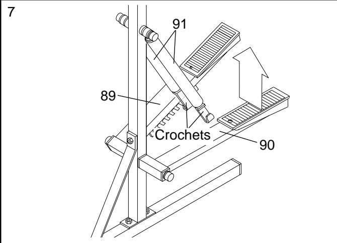WESLO GYM 3000 - COMMENT ATTACHER ET ENLEVER LE SIEGE - 11