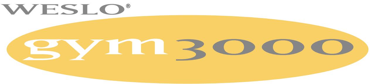 WESLO GYM 3000 - 33-130 86 56 81 - 1