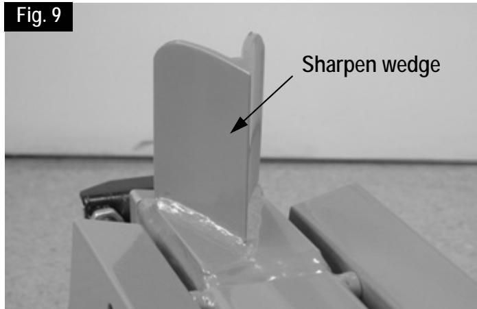 ATIKA ASP 5-520 N - Sharpening the splitting wedge - 1