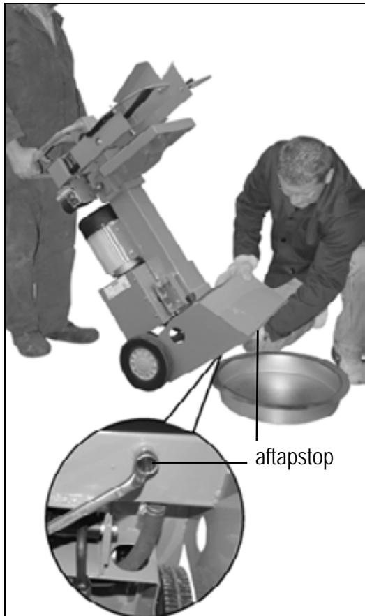 ATIKA ASP 6 N-400 - Olie wisselen: - 1