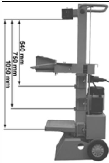 ATIKA ASP 6 N-400 - Tischhöhe einstellen - 1