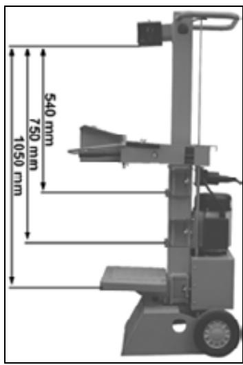 ATIKA ASP 6 N-400 - Tafelhoogte instellen - 1