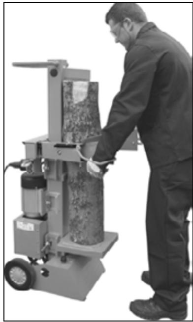 ATIKA ASP 6 N-400 - Lupanie drewna dlugiego: - 1