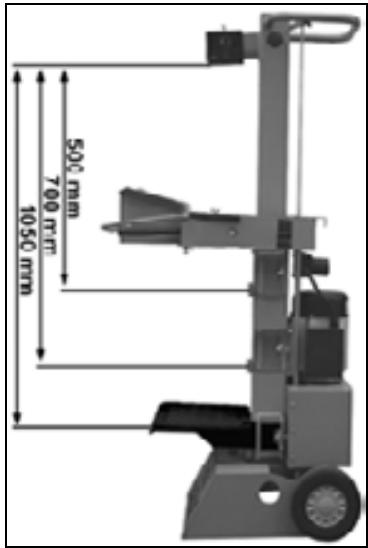 ATIKA ASP 8 N-400 - Tischhöhe einstellen - 1