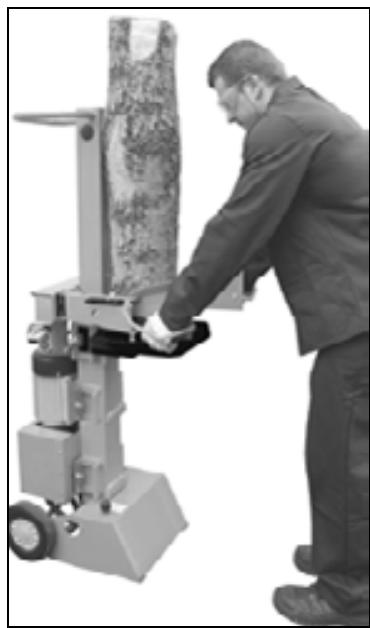 ATIKA ASP 8 N-400 - Spaltning af langt træ: - 2