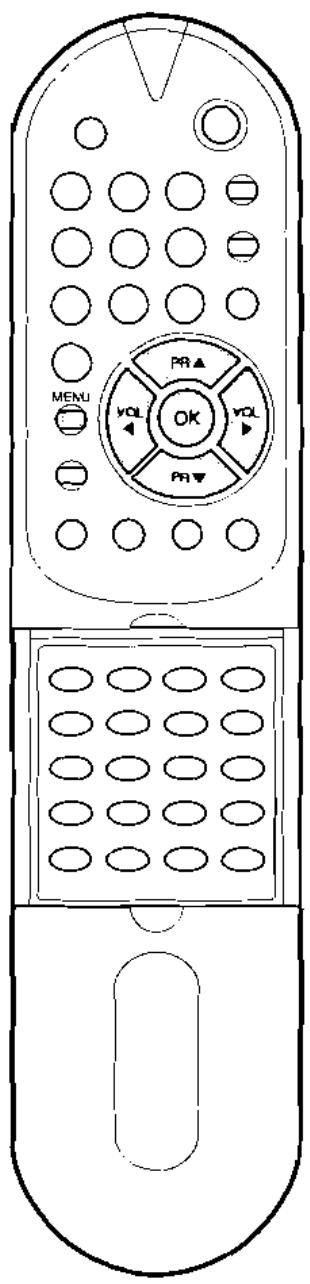 GOLDSTAR 224V TX - Menus écran - 1