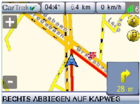 CARTREK 400 - Der Hauptbildschirm - 1