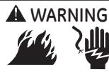 GENERAL ELECTRIC HOME GENERATOR SYSTEM 11000 WATT - WARNING - 4