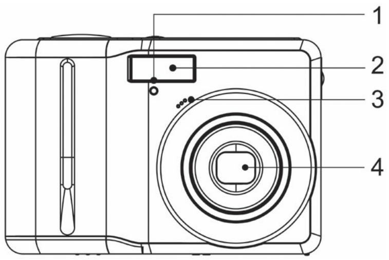 AGFA DC-733I - Pèce de l'appareil photo. - 1