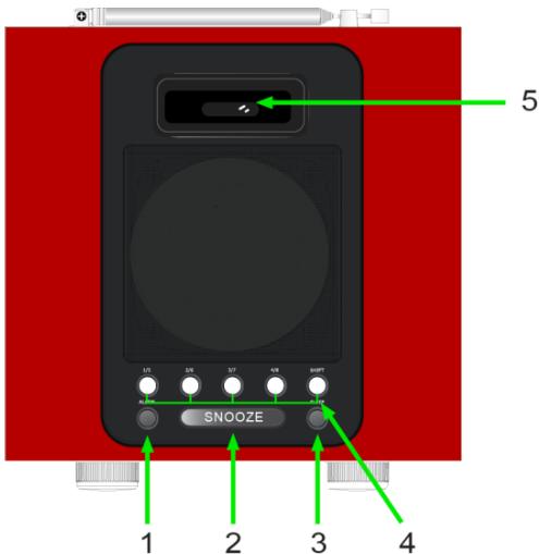 TANGENT ALIO MONO CD/FM - Deckplatte - 1