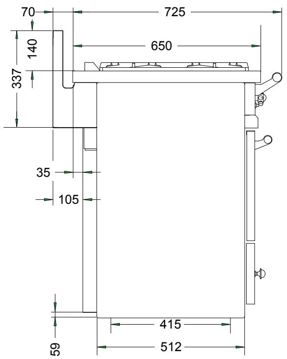 LACANCHE CHASSAGNE CLASSIQUE - CHASSAGNE “ELECTRIQUE”: TABLE DE CUISSON ELECTRIQUE - 4