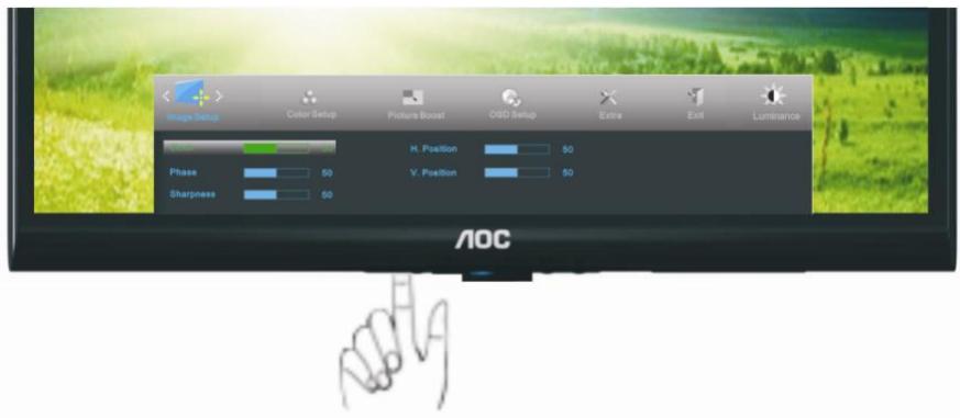 AOC E2250SWDNK - Paramétrage de l'image - 1