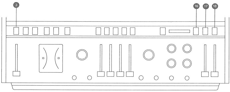 REVOX A700 - D Face arrêté et prises - 1