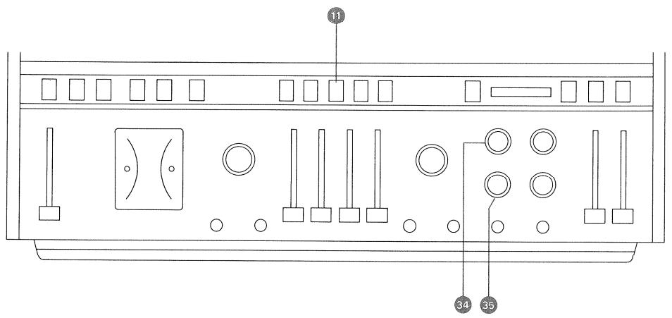 REVOX A700 - Touche d'enregistrement REC - 1
