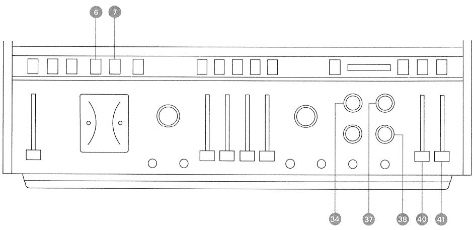 REVOX A700 - Commutateur avant/après bande - 1