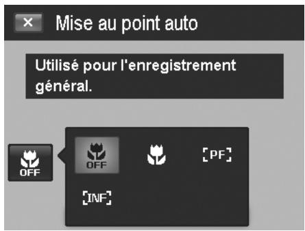 AGFAPHOTO COMPACT 103 - Régler le mode de mise au point - 2