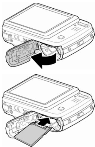AGFAPHOTO COMPACT 103 - Pour retirer la carte SD/SDHC - 1