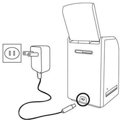 AGFAPHOTO DUOSCAN 100 - Recharge de la batterie - 2