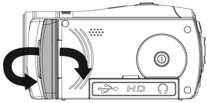AGFAPHOTO MICROFLEX 102 - Réglage de l'écran LCD - 2