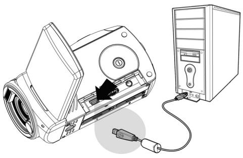 AGFAPHOTO MICROFLEX 102 - Connexion à un ordinateur - 1