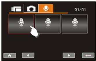 AGFAPHOTO MICROFLEX 102 - Lecture d'un enregistrement vidéo / vocal - 4