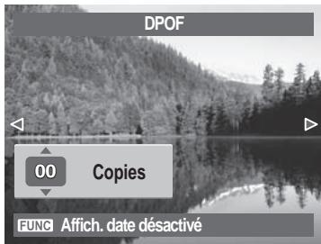 AGFAPHOTO OPTIMA 1 - Pour régler le format DPOF : - 3